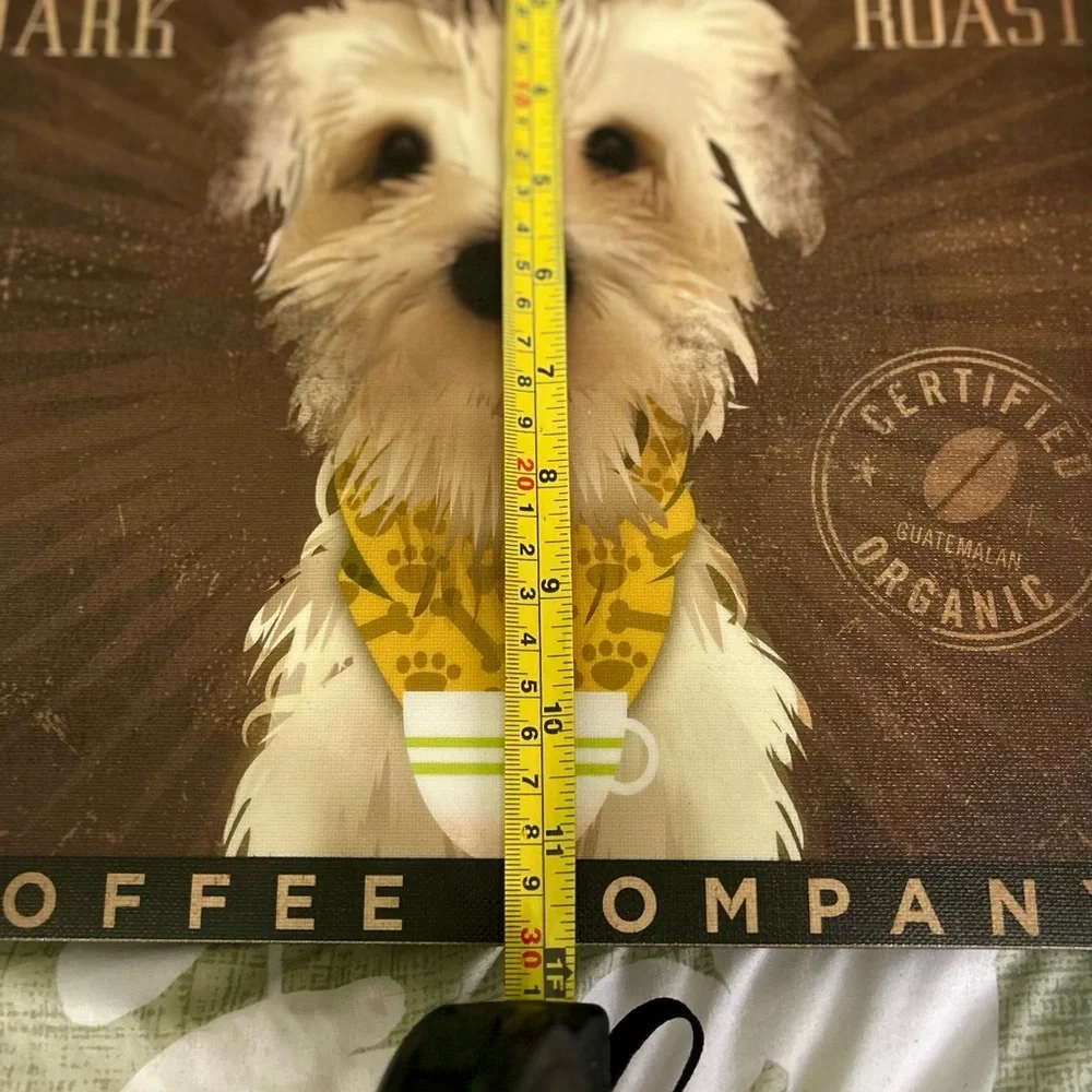 Cute Wheaten Dog Puppy Canvas Wall Hanging Home Decor Art Dog Lovers Pet - Picture 4 of 6